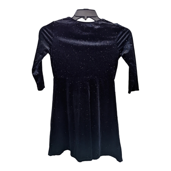⭐Simply Styled black sparkly dress Girls 10-12 GUC - Picture 3 of 4